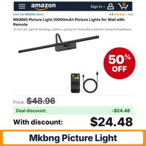 MKBNG Picture Light – 50% off