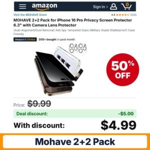MOHAVE 2+2 Pack – 50% off