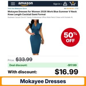 Mokayee Dresses – 50% off