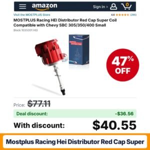 MOSTPLUS Racing HEI Distributor Red Cap Super – 47% off
