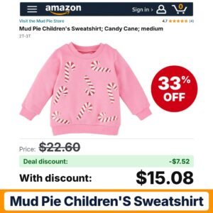 Mud Pie Children's Sweatshirt – 33% off