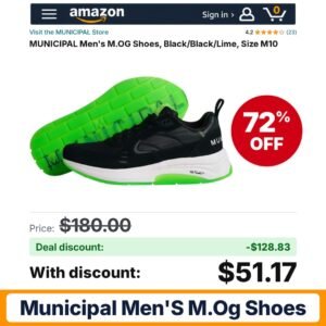 MUNICIPAL Men's M.OG Shoes – 72% off