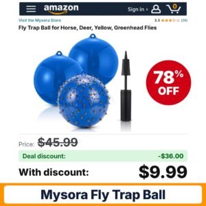 Mysora Fly Trap Ball Deer Fly Ball Trap – 78% off