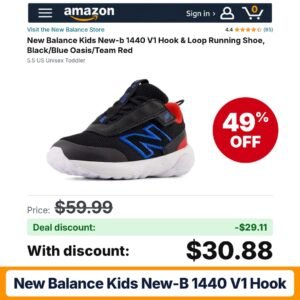 New Balance Kids New-b 1440 V1 Hook – 49% off