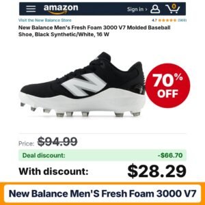 New Balance Men's Fresh Foam 3000 V7 – 70% off