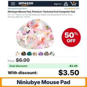 Niniubye Mouse Pad – 50% off
