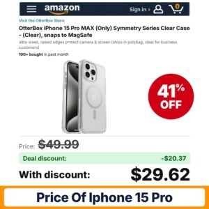 OtterBox iPhone 15 Pro MAX – 41% off