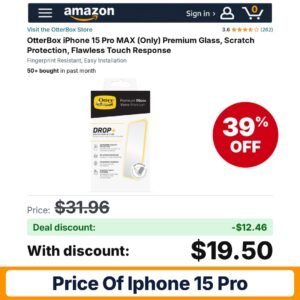 OtterBox iPhone 15 Pro MAX – 39% off