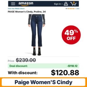 PAIGE Women's Cindy – 49% off