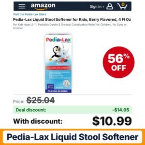 Pedia-Lax Liquid Stool Softener – 56% off