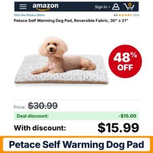 Petace Self Warming Dog Pad – 48% off