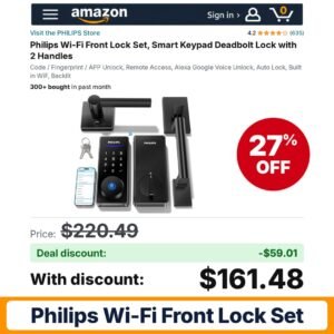 Philips Wi-Fi Front Lock Set – 27% off