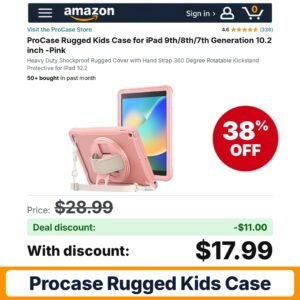ProCase Rugged Kids Case – 38% off