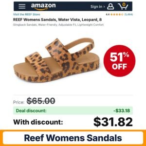 REEF Womens Sandals – 51% off