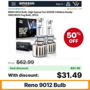 RENO 9012 Bulb – 50% off