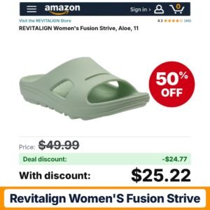 REVITALIGN Women's Fusion Strive – 50% off