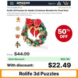 Rolife 3D Puzzles – 50% off