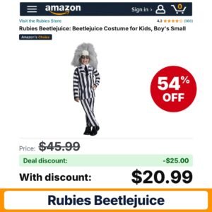 Rubies Beetlejuice – 54% off