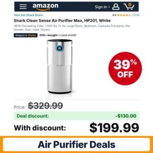 Shark Clean Sense Air Purifier Max – 39% off