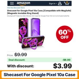 Shecaset for Google Pixel 10a Case – 60% off