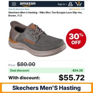 Skechers Men's Hasting – 30% off