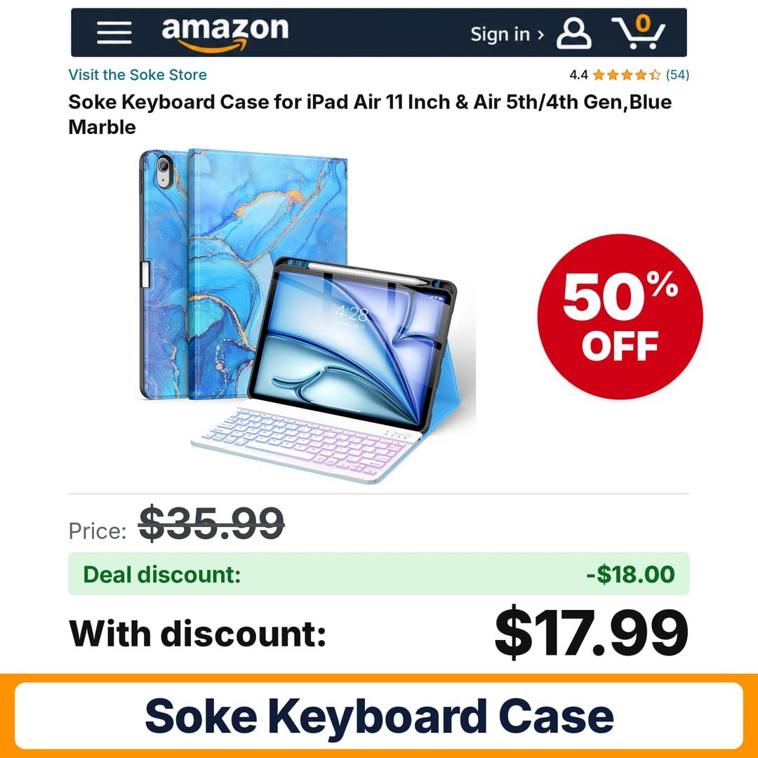 Soke Keyboard Case – 50% off