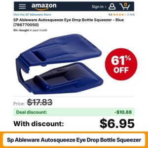 SP Ableware Autosqueeze Eye Drop Bottle Squeezer – 61% off