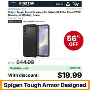 Spigen Tough Armor Designed S24 Plus – 56% off