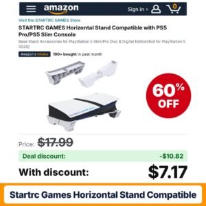 STARTRC GAMES Horizontal Stand Compatible – 60% off