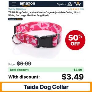 TAIDA Dog Collar – 50% off