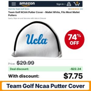 Team Golf NCAA Putter Cover – 74% off