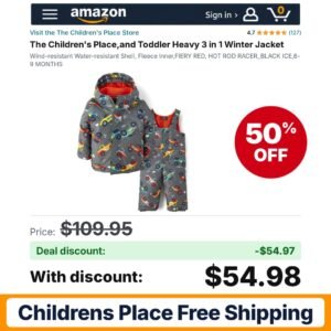 The Children's Place – 50% off