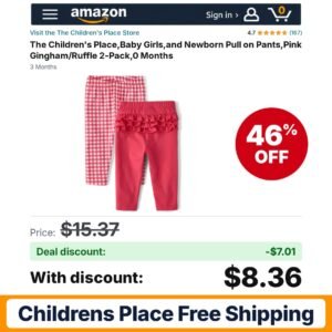 The Children's Place – 46% off