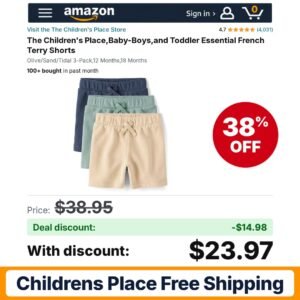 The Children's Place – 38% off