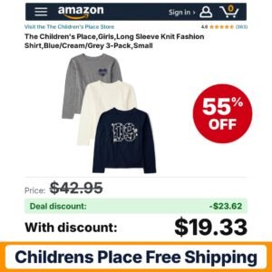 The Children's Place – 55% off