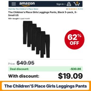The Children's Place Girls Leggings Pants – 62% off