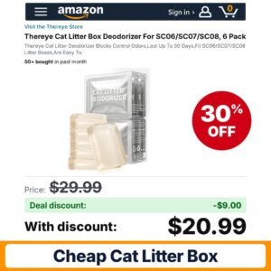 Thereye Cat Litter Box Deodorizer – 30% off