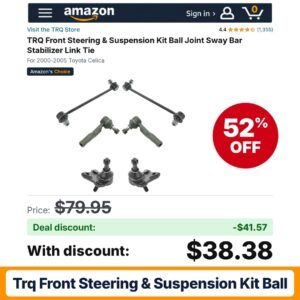 TRQ Front Steering & Suspension Kit Ball – 52% off