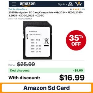 Ulfeng 2025 Navigation SD Card – 35% off