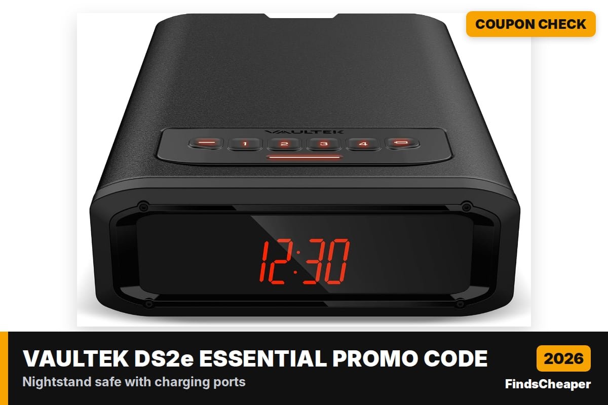 Vaultek DS2e Essential Promo Code – FindsCheaper