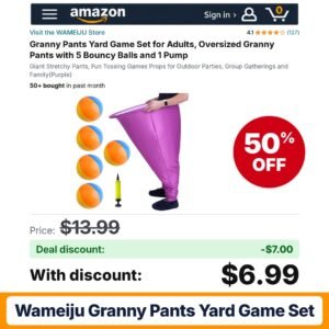 WAMEIJU Granny Pants Yard Game Set – 50% off