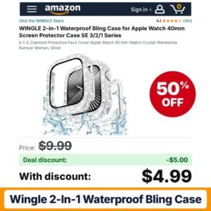 WINGLE 2-in-1 Waterproof Bling Case – 50% off