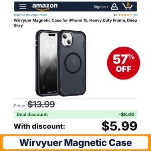 Wirvyuer Magnetic Case – 57% off