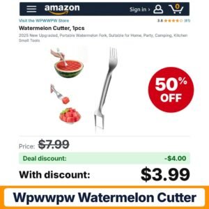 WPWWPW Watermelon Cutter – 50% off