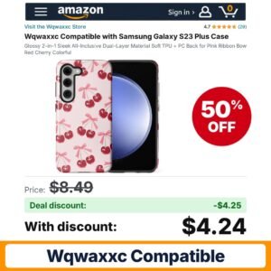 Wqwaxxc Compatible S23 Plus – 50% off