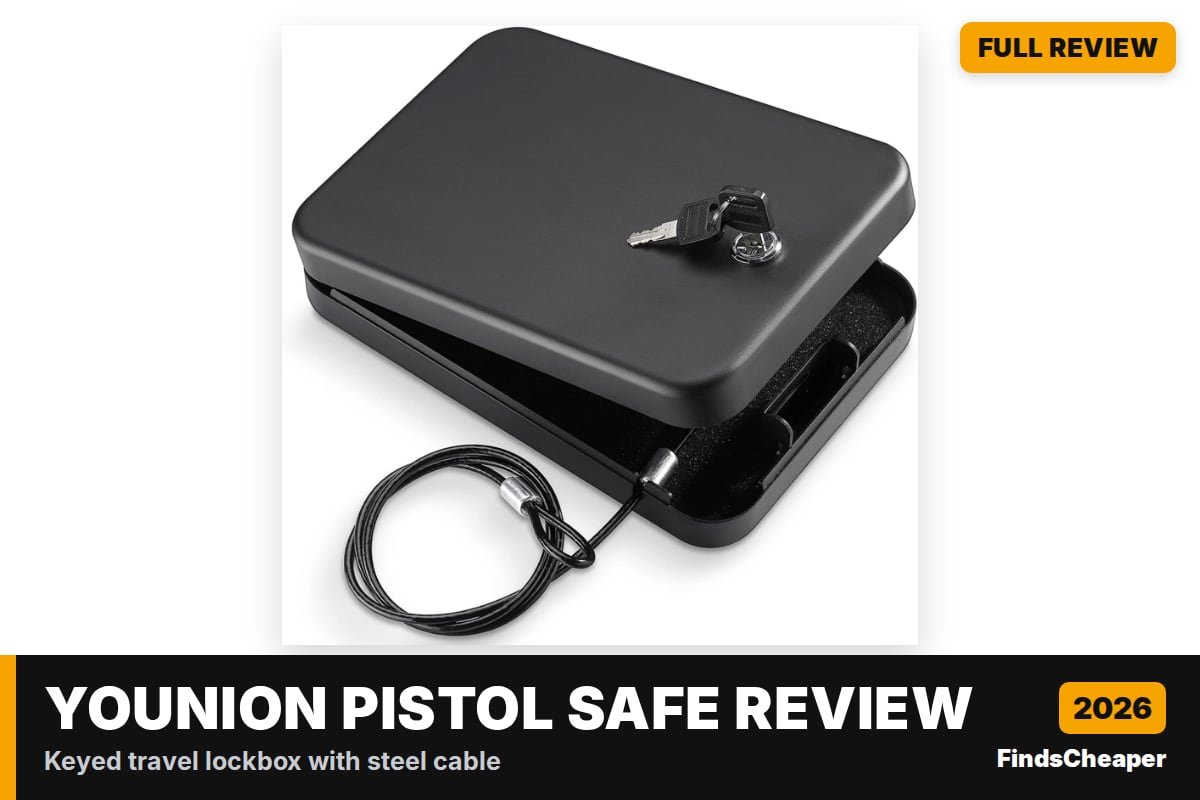 Younion Pistol Safe Review – FindsCheaper