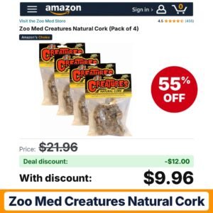 Zoo Med Creatures Natural Cork – 55% off